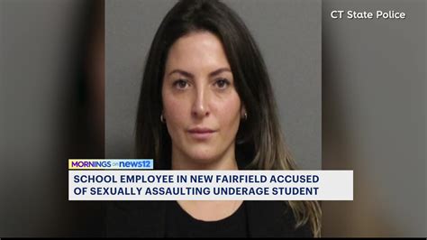 new fairfield lunch lady|Warrant: New Fairfield cafeteria aide sent student explicit pictures ...